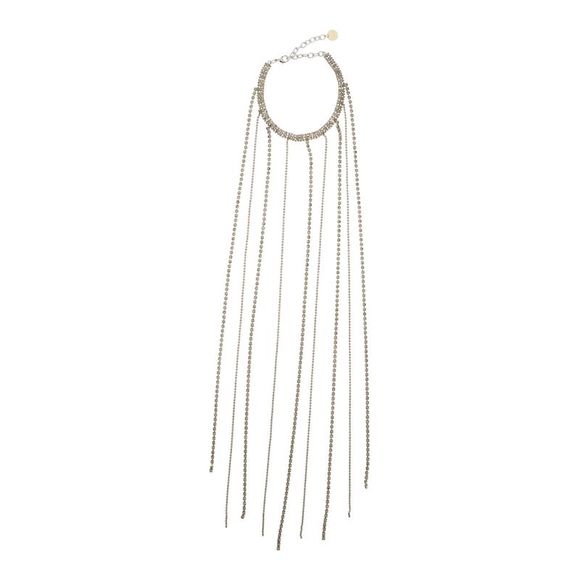 ネックレス・ペンダント SILVIA GNECCHI SS25 DIAMOND NECKLACE (033 SILVERGREY) Silvia Gnecchi Diamond Necklace